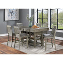 Furniture of America Dining Tables Dining Tables CM3512GY-PT-TABLE IMAGE 2