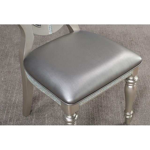 Furniture of America Dining Seating Chairs CM3541SV-SC-2PK IMAGE 5