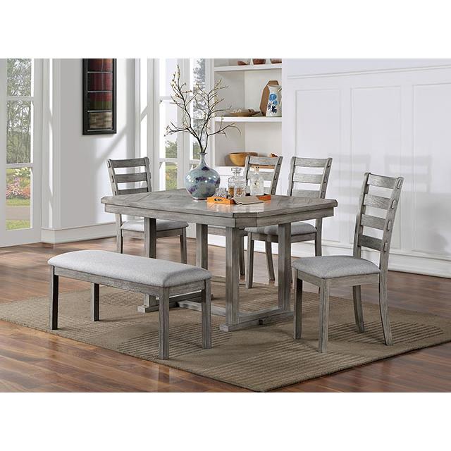 Furniture of America Dining Seating Chairs CM3542GY-SC-2PK IMAGE 2