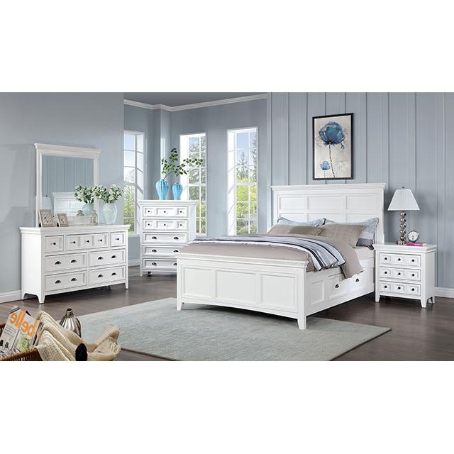 Furniture of America Dresser Mirrors Dresser Mirrors CM7413WH-M IMAGE 2