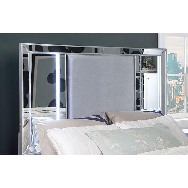 Furniture of America Belladonna CM7417SV-EK King Bed IMAGE 3