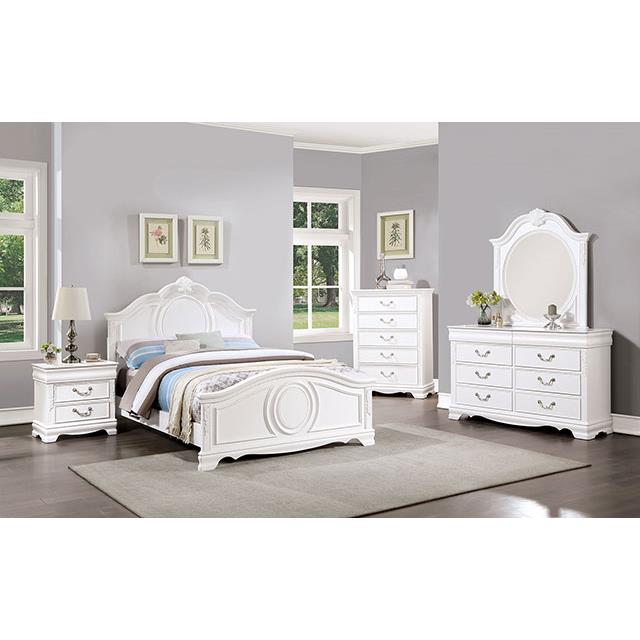 Furniture of America Dresser Mirrors Dresser Mirrors CM7458WH-M IMAGE 2