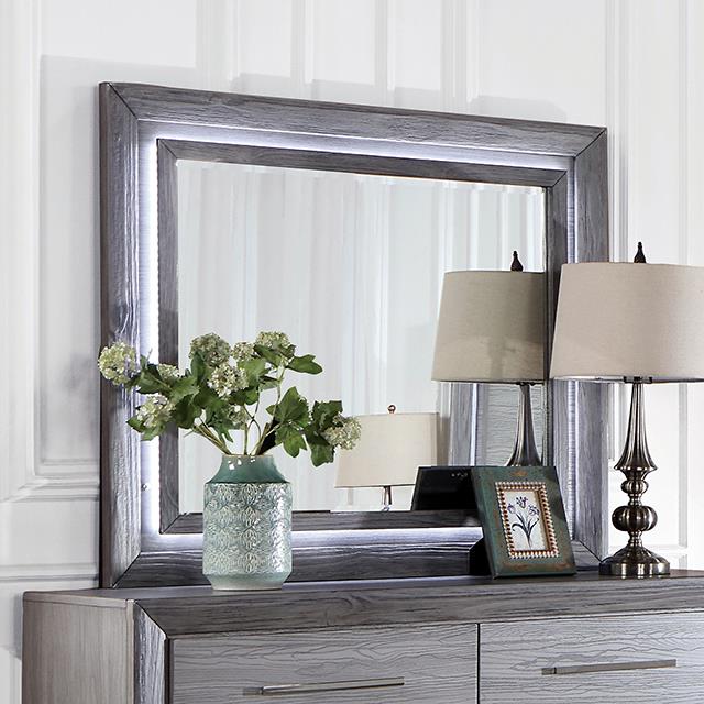 Furniture of America Dresser Mirrors Dresser Mirrors CM7468GY-M IMAGE 1