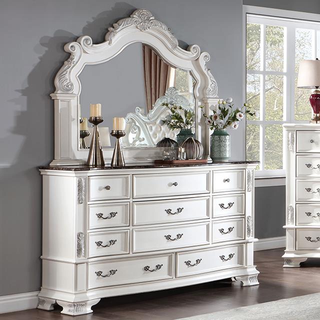 Furniture of America Dressers Dressers CM7478WH-D IMAGE 1