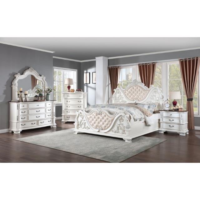 Furniture of America Dresser Mirrors Dresser Mirrors CM7478WH-M IMAGE 2