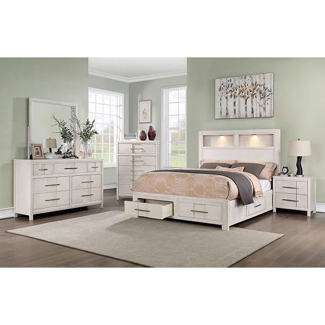 Furniture of America Karla CM7500WH-CK California King Bed IMAGE 2