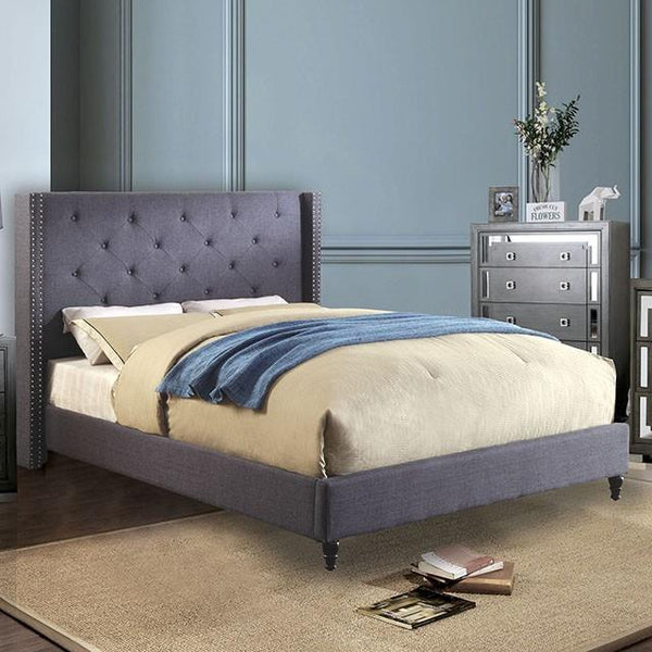 Furniture of America Anabelle CM7677BL-EK-BED-VN King Bed IMAGE 1