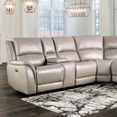 Furniture of America Sectionals Power Recline CM9910ST-SECT-PM IMAGE 1