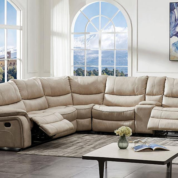 Furniture of America Sectionals Sectionals CM9912BG-SECT IMAGE 1
