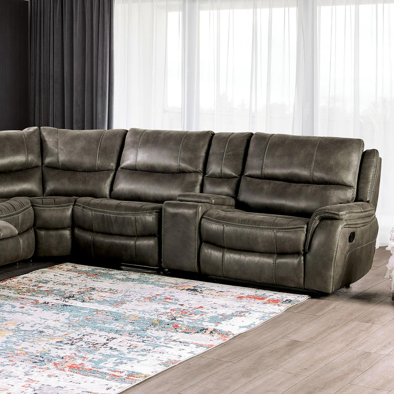 Furniture of America Sectionals Sectionals CM9912DG-SECT IMAGE 1