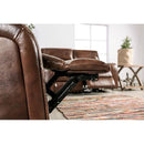 Furniture of America Soterios Power Leather Match Recliner CM9924MB-CH-PM IMAGE 6