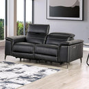 Furniture of America Loveseats Power Recline CM9927BK-LV-PM IMAGE 1
