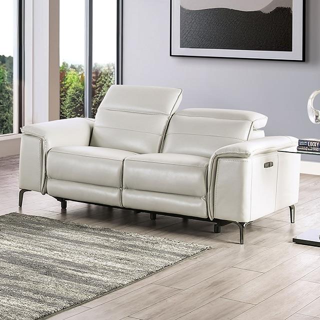 Furniture of America Loveseats Power Recline CM9927FG-LV-PM IMAGE 1