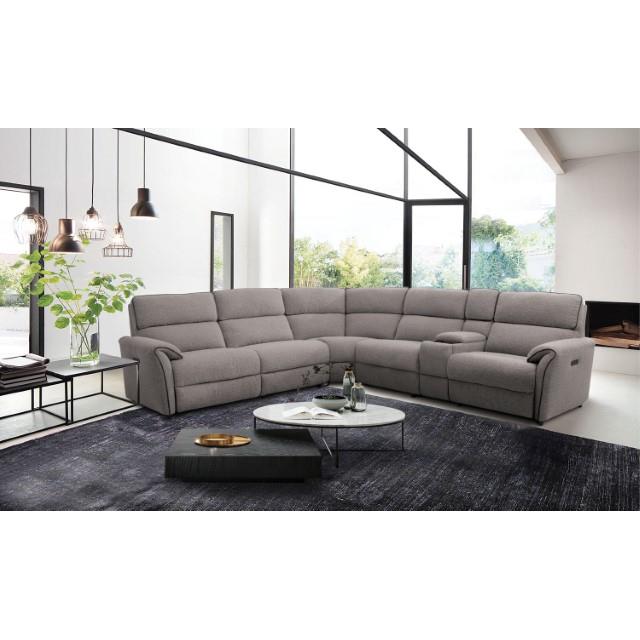 Furniture of America Sectionals Power Recline CM9928SM-SECT-PM IMAGE 2