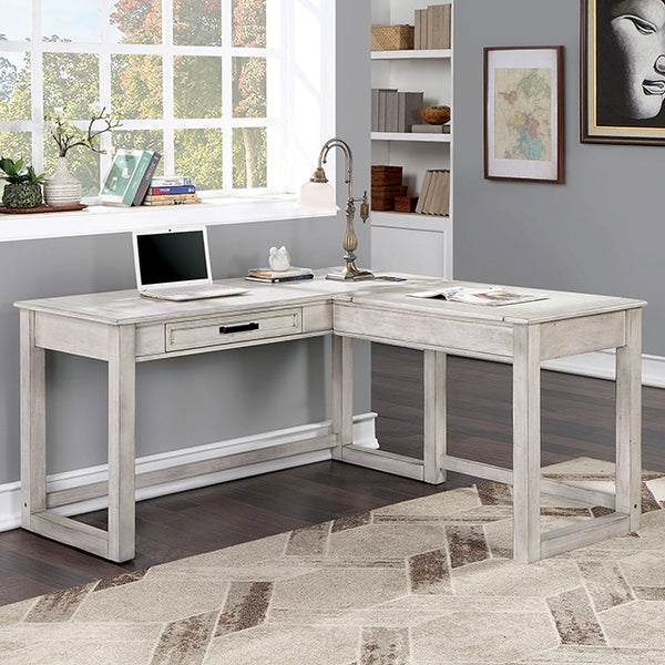 Furniture of America Office Desks Desks CM-DK418WH IMAGE 1