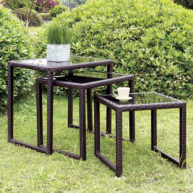 Furniture of America Occasional Tables Nesting Tables CM-OT1826 IMAGE 1