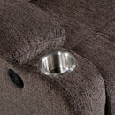 Furniture of America Hadrian Power Recliner CM-RC6749BR IMAGE 2