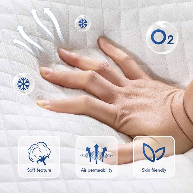 Furniture of America Artemisia DM510-T 6" Twin Memory Foam Mattress IMAGE 7
