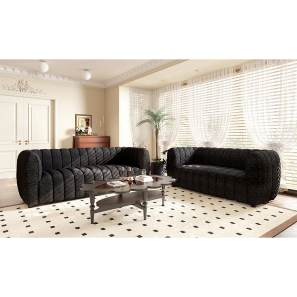 Furniture of America Sofas Sofas FM61002BK-SF IMAGE 2