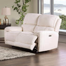 Furniture of America Loveseats Power Recline FM62001BG-LV-PM IMAGE 1