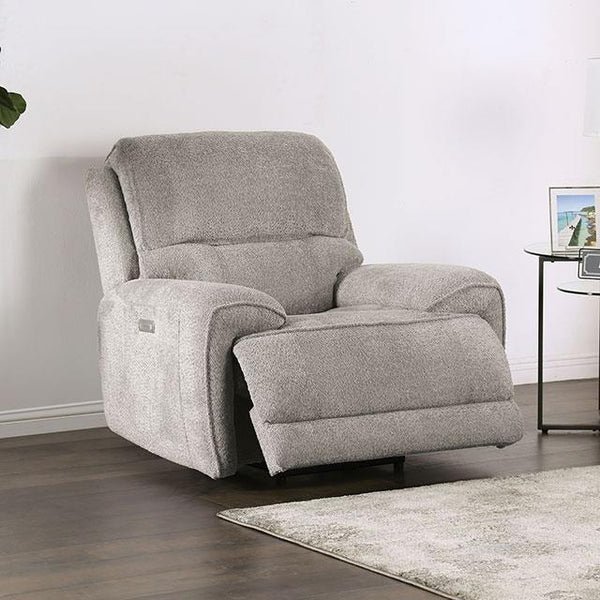 Furniture of America Recliners Power FM62001LG-CH-PM IMAGE 1