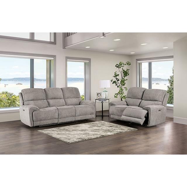 Furniture of America Sofas Power Recline FM62001LG-SF-PM IMAGE 2