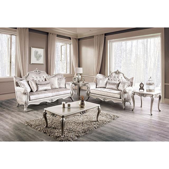 Furniture of America Sofas Sofas FM65001WH-SF IMAGE 2