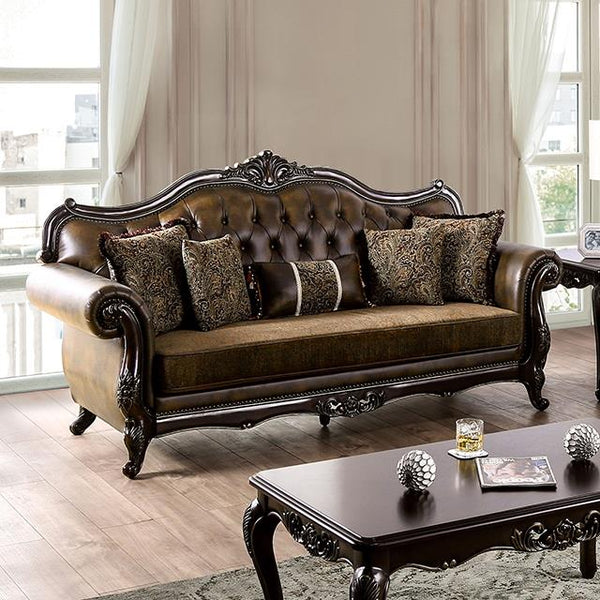 Furniture of America Sofas Sofas FM65003BR-SF IMAGE 1