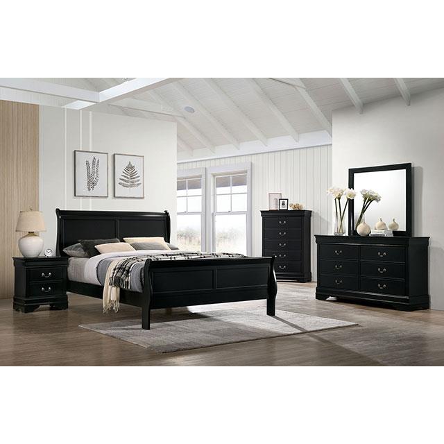 Furniture of America Dresser Mirrors Dresser Mirrors FM7866BK-M IMAGE 2