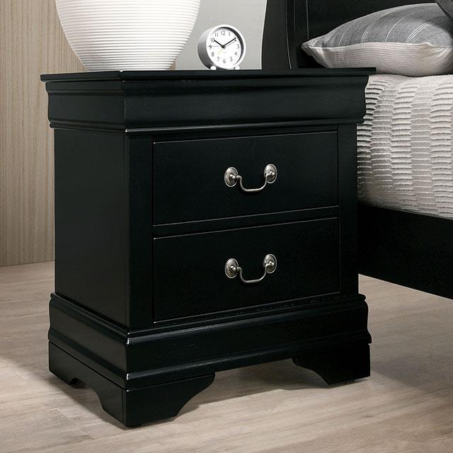 Furniture of America Nightstands Nightstands FM7866BK-N IMAGE 1