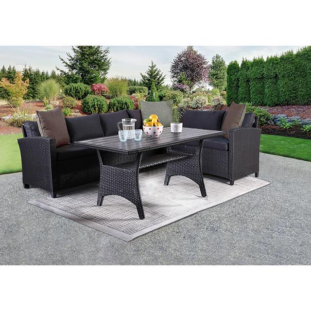 Furniture of America Outdoor Seating Sets FM80001BB-SET IMAGE 2