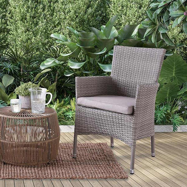 Furniture of America Outdoor Seating Sets FM80003NT-3PC-06GY IMAGE 1