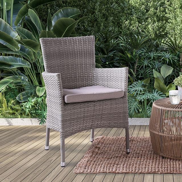 Furniture of America Outdoor Dining Sets 5-Piece FM80004GY-5PC-06GY IMAGE 3