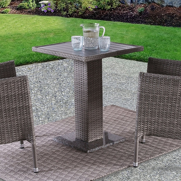 Furniture of America Outdoor Tables Dining Tables FM80004GY-T-TABLE IMAGE 1