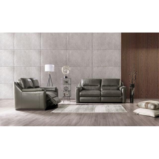 Furniture of America Sofas Power Recline FM90002GY-SF-PM-PK IMAGE 2
