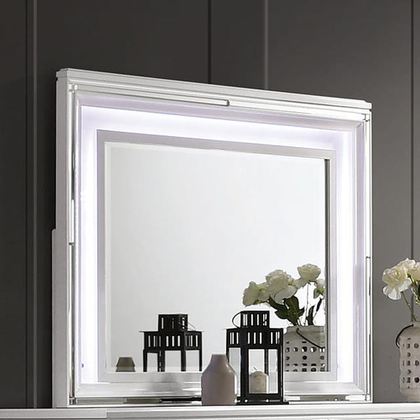 Furniture of America Dresser Mirrors Dresser Mirrors FOA7147WH-M IMAGE 1