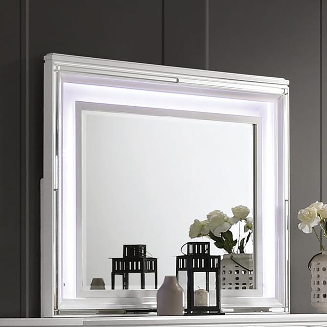 Furniture of America Dresser Mirrors Dresser Mirrors FOA7147WH-M IMAGE 1