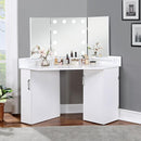 Furniture of America Vanity Tables and Sets Table FOA-DK5134WH-PK IMAGE 1