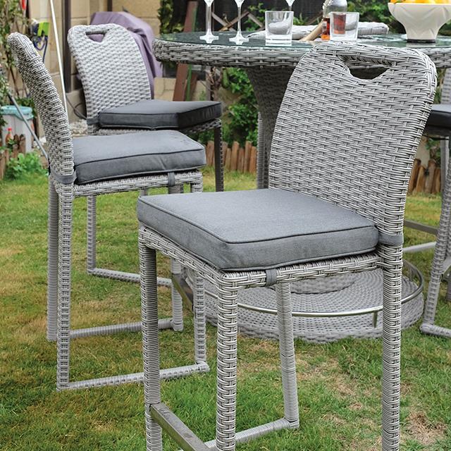 Furniture of America Outdoor Seating Stools GM-2007-6PK IMAGE 1