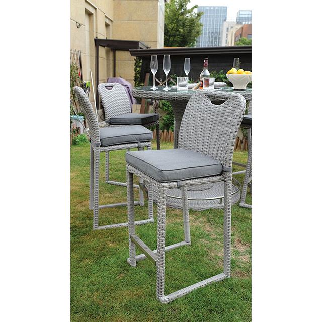 Furniture of America Outdoor Seating Stools GM-2007-6PK IMAGE 2