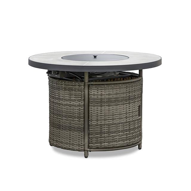 Furniture of America Outdoor Tables Fire Pit Tables GM-1045 IMAGE 1