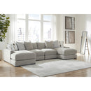  Benchcraft Aslan Court 20305S5 4 pc Sofa Pit Sectional IMAGE 2