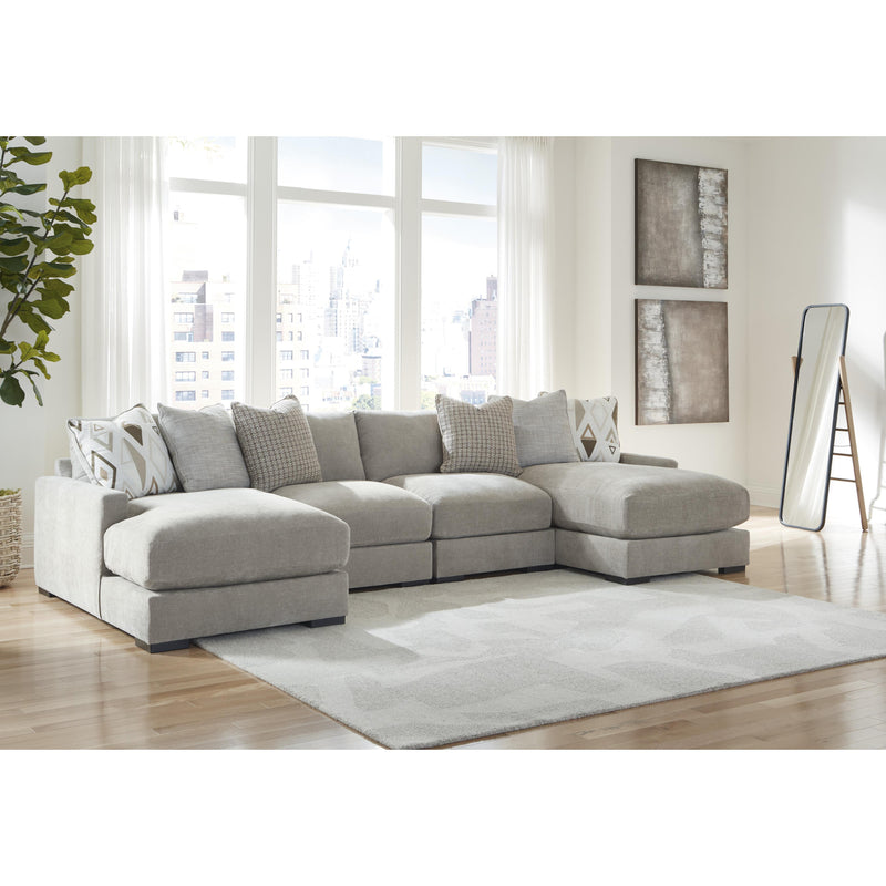  Benchcraft Aslan Court 20305S5 4 pc Sofa Pit Sectional IMAGE 2