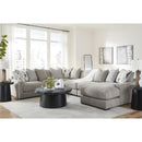 Benchcraft Aslan Court 20305S7 6 pc Sectional with Chaise IMAGE 3