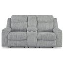 Benchcraft Buntington 3400494 Double Reclining Loveseat with Console IMAGE 2