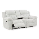 Signature Design by Ashley Frohn 3740594 Double Reclining Loveseat with Console IMAGE 2