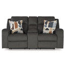 Signature Design by Ashley Kanlow 3860794 Double Reclining Loveseat with Console IMAGE 2