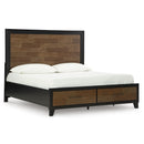 Benchcraft Kraeburn B496B12 King Panel Storage Bed IMAGE 1