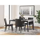 Signature Design by Ashley Jettaya D494-25 Rectangular Dining Room Table IMAGE 6