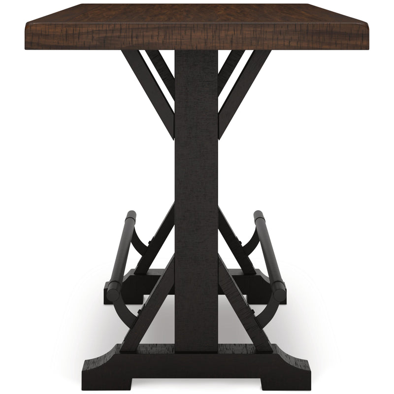 Signature Design by Ashley Valebeck D546-33 Rectangular Dining Room Counter Table IMAGE 3